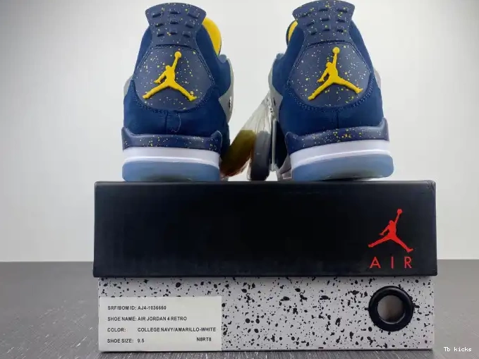 Reps TBK Retro Air 4 Michigan Jordan AJ4-1036660 (PE) 0510